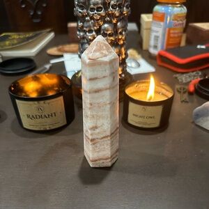 Red Vein Jasper Tower (B)
